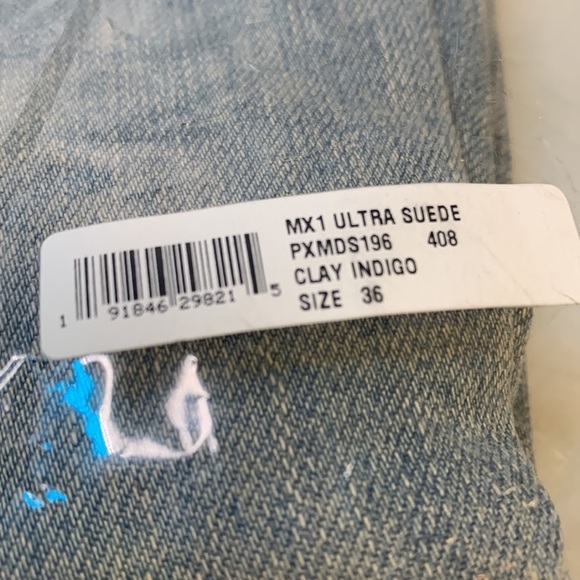Amiri Mx1 Ultra-Suede Skinny Jeans Size 36 NWT - Picture 4 of 16